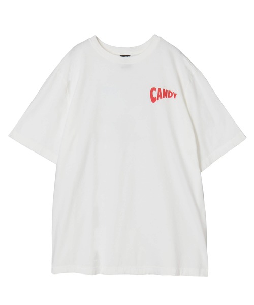 Candy Stripper(キャンディストリッパー)の「IT IS FINE Tシャツ(Tシャツ/カットソー・レディース・ブラック/オフホワイト/ミント/ピンク・2/4/3)」の13枚目の写真