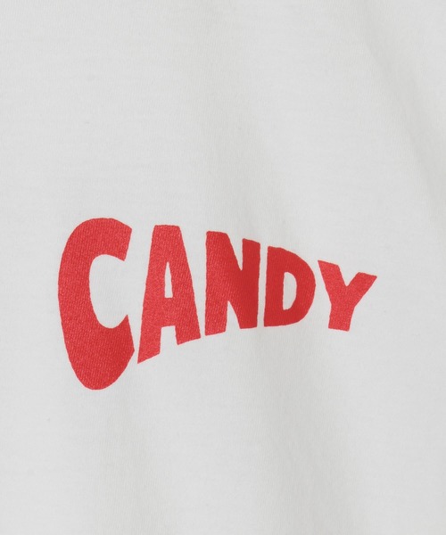 Candy Stripper(キャンディストリッパー)の「IT IS FINE Tシャツ(Tシャツ/カットソー・レディース・ブラック/オフホワイト/ミント/ピンク・2/4/3)」の14枚目の写真
