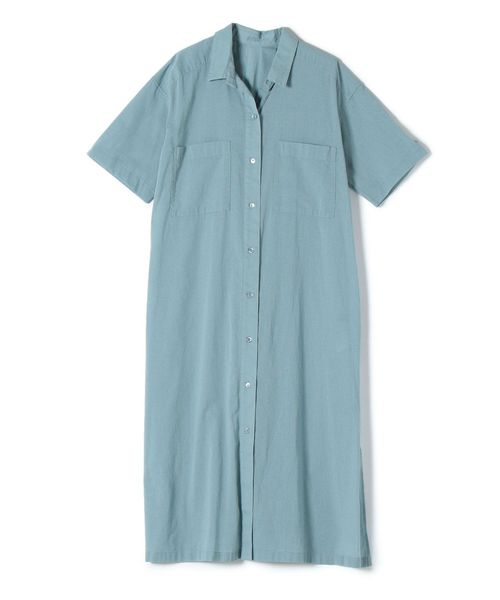 コットンボイルショートスリーブ羽織りワンピース ワンピース For ワンピース セール Women Ships シップス のファッション 21新作 の ワンピース