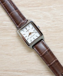 CASIO（カシオ）の「CASIO: カシオ  角型レザー  クォーツ スタンダードアナログ レザーベルト  LTP-V007L（アナログ腕時計）」