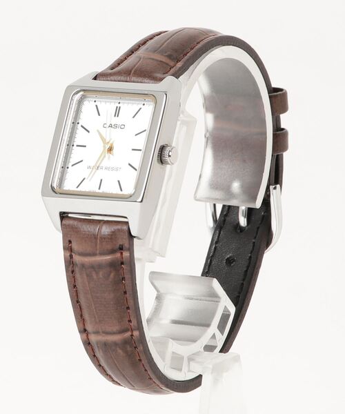 CASIO（カシオ）の「CASIO: カシオ  角型レザー  クォーツ スタンダードアナログ レザーベルト  LTP-V007L（アナログ腕時計・レディース・ブラウン系その他3/ブラウン系その他/ブラウン/ブラウン系その他2/ブラック/ブラック系その他/ブラック系その他2・FREE）」の20枚目の写真