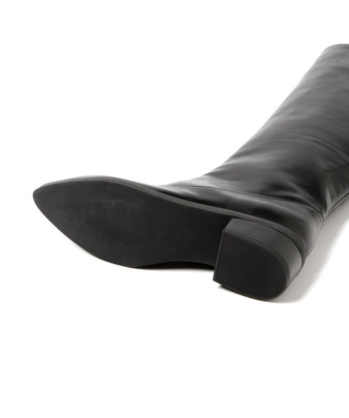 PAGEBOY（ページボーイ）の「モードミドルブーツ(ロングブーツ)（ブーツ・レディース・ブラック・MEDIUM/LARGE）」の10枚目の写真