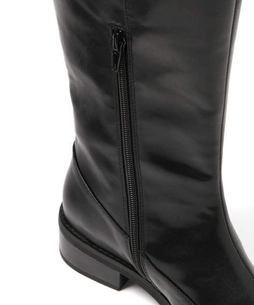 PAGEBOY（ページボーイ）の「モードミドルブーツ(ロングブーツ)（ブーツ・レディース・ブラック・MEDIUM/LARGE）」の16枚目の写真