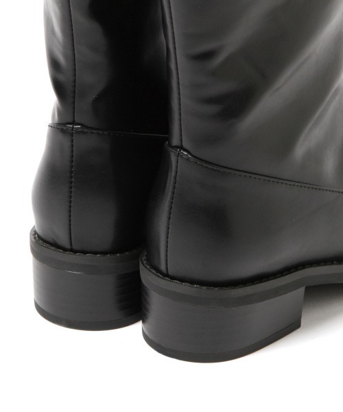 PAGEBOY（ページボーイ）の「モードミドルブーツ(ロングブーツ)（ブーツ・レディース・ブラック・MEDIUM/LARGE）」の17枚目の写真