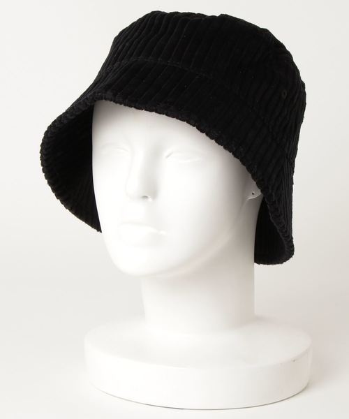 WEGO（ウィゴー）の「WEGO/コーデュロイバケットハット（ハット・レディース・ベージュ/ブラック/ブラウン/グレー/オフホワイト・FREE）」の10枚目の写真