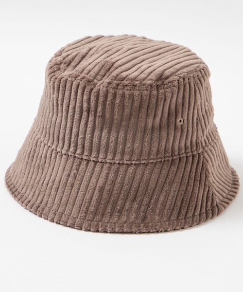 WEGO（ウィゴー）の「WEGO/コーデュロイバケットハット（ハット・レディース・ベージュ/ブラック/ブラウン/グレー/オフホワイト・FREE）」の15枚目の写真