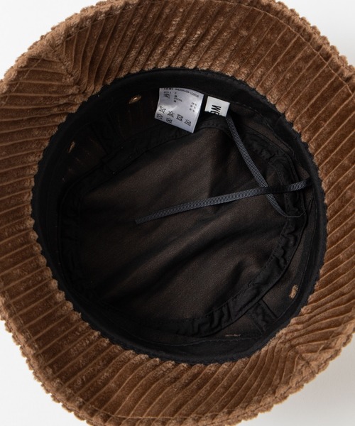 WEGO（ウィゴー）の「WEGO/コーデュロイバケットハット（ハット・レディース・ベージュ/ブラック/ブラウン/グレー/オフホワイト・FREE）」の18枚目の写真