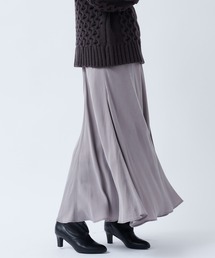 DouDou | キュプラ混フレアスカート(スカート)