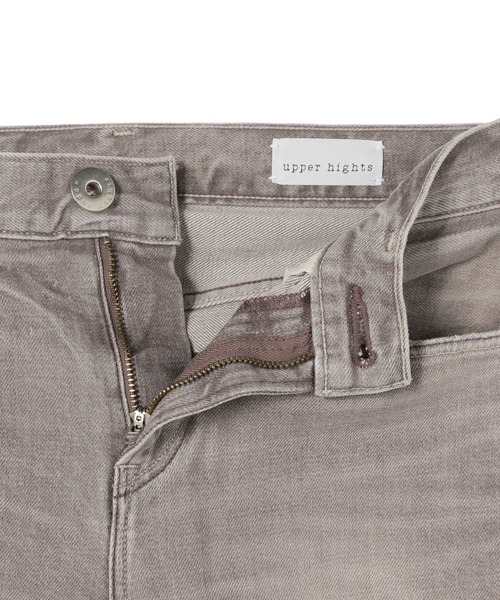 upperhights（アッパーハイツ）の「UPPER HIGHTS / "THE STELLA" ガールフレンドデニムパンツ（デニムパンツ・レディース・ライトグレー・21/22/23/24/25/26/27）」の4枚目の写真