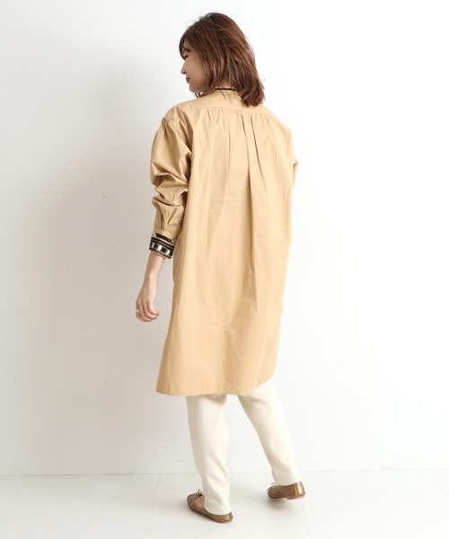 SLOBE IENA SARA MALLIKA ストライプフリルブラウス SLOBE IENA SARA MALLIKA ストライプフリルブラウス レディース