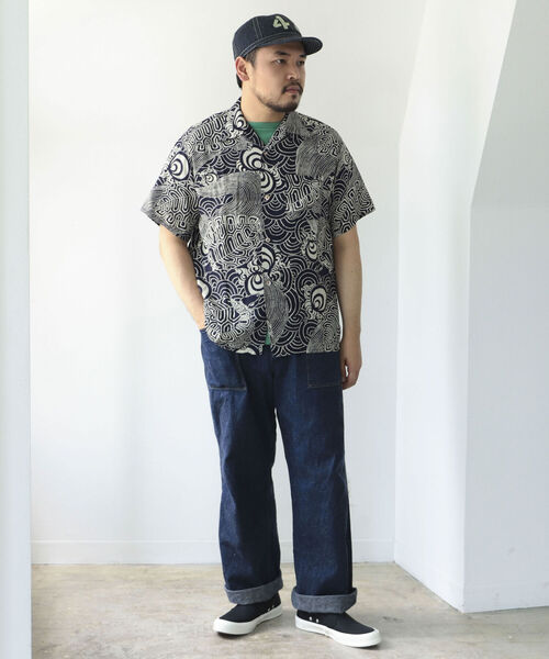 orSlow（オアスロウ）の「orSlow / タートルプリントハワイアン