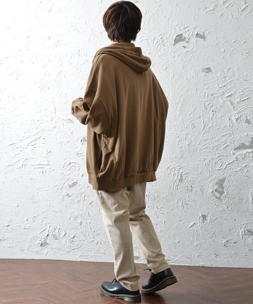 MinoriTY（マイノリティ）の「ジップパーカー ビッグシルエット