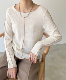 NEUNA | 楊柳メロートップス(Tシャツ/カットソー)