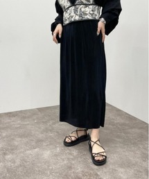 apres jour mignon | プリーツナロースカート【ZOZOTOWN限定アイテム】(スカート)