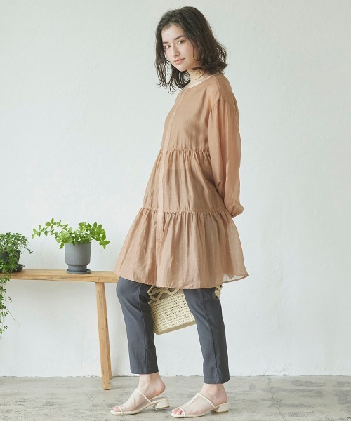 LIPSTAR(リップスター)の「スーパーストレッチストレートカラーパンツ(その他パンツ・レディース・グリーン/ブラック/グレー/ピンク・S/M)」の11枚目の写真