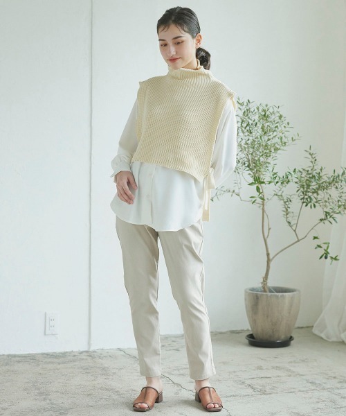 LIPSTAR(リップスター)の「スーパーストレッチストレートカラーパンツ(その他パンツ・レディース・グリーン/ブラック/グレー/ピンク・S/M)」の5枚目の写真