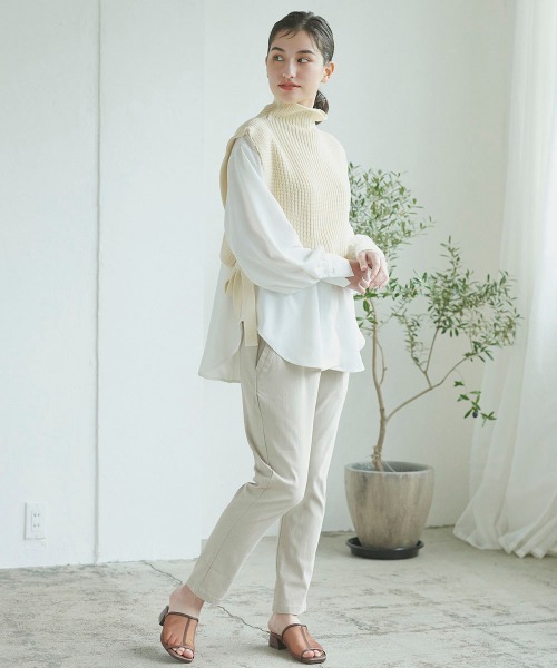 LIPSTAR(リップスター)の「スーパーストレッチストレートカラーパンツ(その他パンツ・レディース・グリーン/ブラック/グレー/ピンク・S/M)」の15枚目の写真