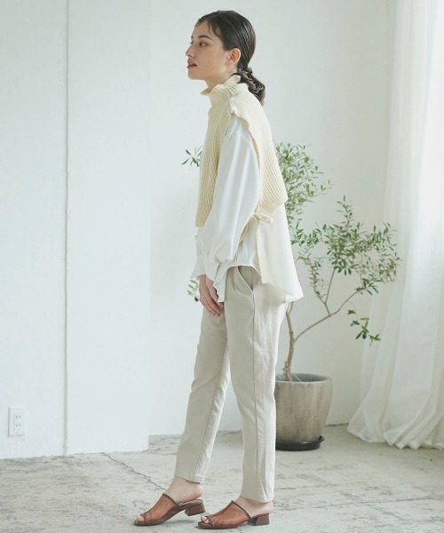 LIPSTAR(リップスター)の「スーパーストレッチストレートカラーパンツ(その他パンツ・レディース・グリーン/ブラック/グレー/ピンク・S/M)」の9枚目の写真