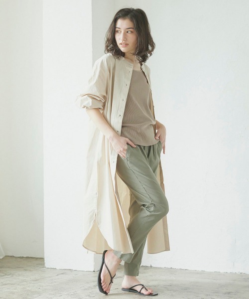 LIPSTAR(リップスター)の「スーパーストレッチストレートカラーパンツ(その他パンツ・レディース・グリーン/ブラック/グレー/ピンク・S/M)」の6枚目の写真