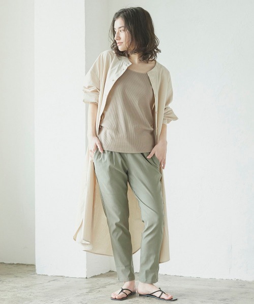 LIPSTAR(リップスター)の「スーパーストレッチストレートカラーパンツ(その他パンツ・レディース・グリーン/ブラック/グレー/ピンク・S/M)」の13枚目の写真