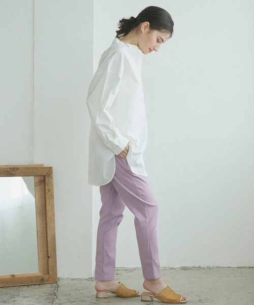 LIPSTAR(リップスター)の「スーパーストレッチストレートカラーパンツ(その他パンツ・レディース・グリーン/ブラック/グレー/ピンク・S/M)」の7枚目の写真