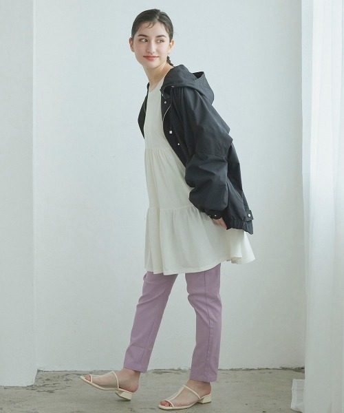 LIPSTAR(リップスター)の「スーパーストレッチストレートカラーパンツ(その他パンツ・レディース・グリーン/ブラック/グレー/ピンク・S/M)」の14枚目の写真