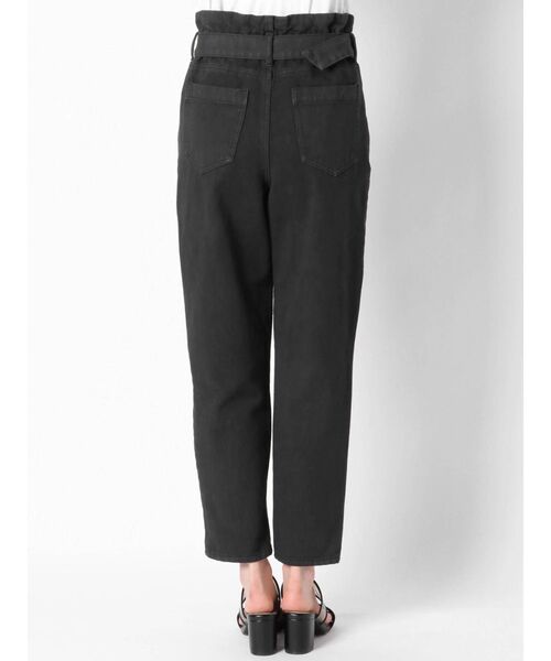 COTORICA（コトリカ）の「ベルト付きカラーテーパード（その他パンツ・レディース・ブラック/アイボリー・SMALL/MEDIUM）」の15枚目の写真