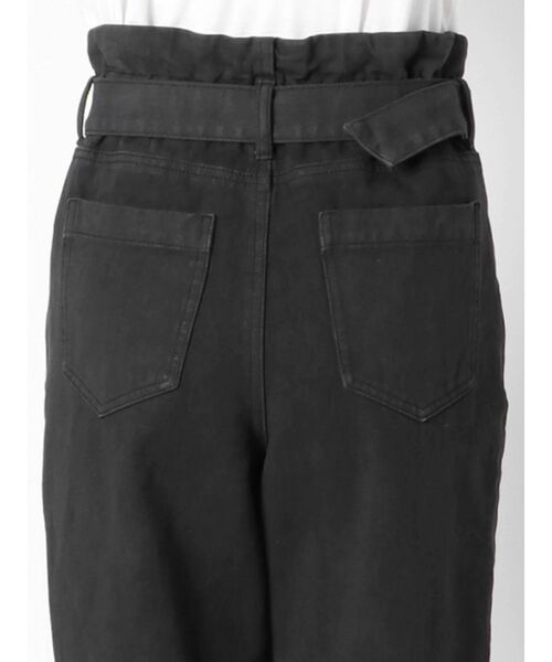 COTORICA（コトリカ）の「ベルト付きカラーテーパード（その他パンツ・レディース・ブラック/アイボリー・SMALL/MEDIUM）」の12枚目の写真