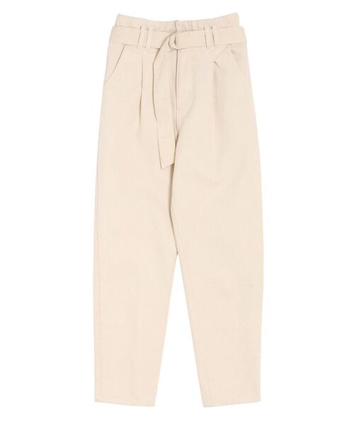 COTORICA（コトリカ）の「ベルト付きカラーテーパード（その他パンツ・レディース・ブラック/アイボリー・SMALL/MEDIUM）」の20枚目の写真