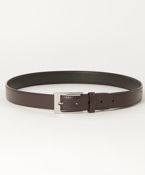 TOKYO SHIRTS（トウキョウシャツ）の「ピンバックル式 牛革 メンズベルト（ベルト・メンズ・ブラウン・FREE）」の4枚目の写真