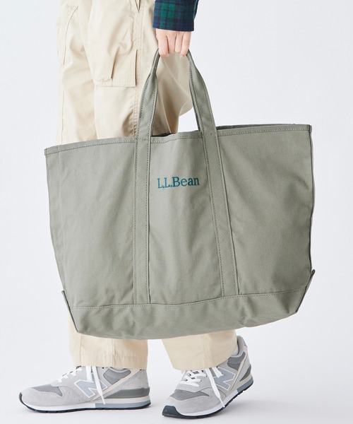 this is a(n) キャンバストート&ポーチll bean オリーブ L.L.Bean（エルエルビーン）の「グローサリー・トート・ウィズ