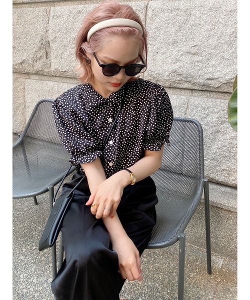 JUMELLE（ジュメロ）の「プレッピーカチューシャ（カチューシャ・レディース・ベージュ/レッド/グリーン・FREE）」の20枚目の写真