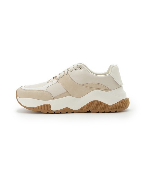 emmi（エミ）の「【emmi original】emmiプラットフォームスニーカー（スニーカー・レディース・ベージュ/ブラック・23/24/24.5/25/23.5）」の8枚目の写真