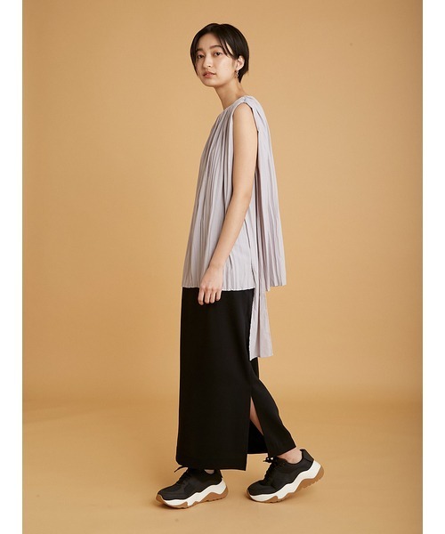 emmi（エミ）の「【emmi original】emmiプラットフォームスニーカー（スニーカー・レディース・ベージュ/ブラック・23/24/24.5/25/23.5）」の12枚目の写真