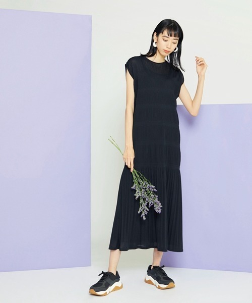 emmi（エミ）の「【emmi original】emmiプラットフォームスニーカー（スニーカー・レディース・ベージュ/ブラック・23/24/24.5/25/23.5）」の6枚目の写真