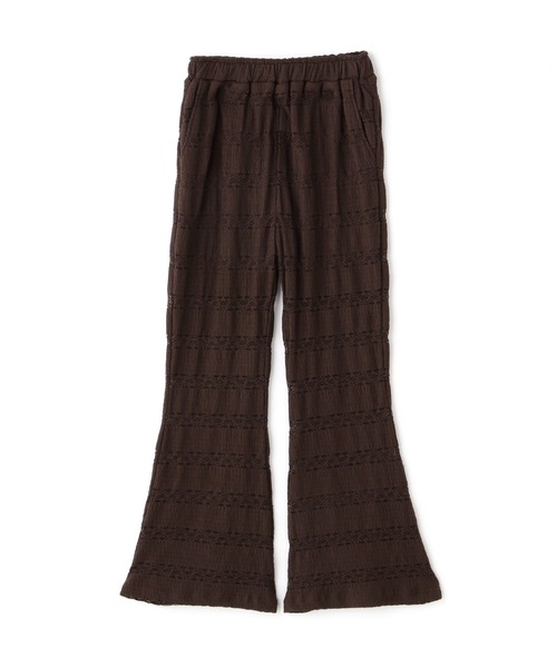 FREE'S MART(フリーズマート)の「ボーダーレースフレアカットソーパンツ(その他パンツ・レディース・ブラウン/ホワイト・FREE)」の13枚目の写真