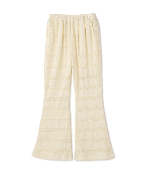 FREE'S MART(フリーズマート)の「ボーダーレースフレアカットソーパンツ(その他パンツ・レディース・ブラウン/ホワイト・FREE)」の18枚目の写真