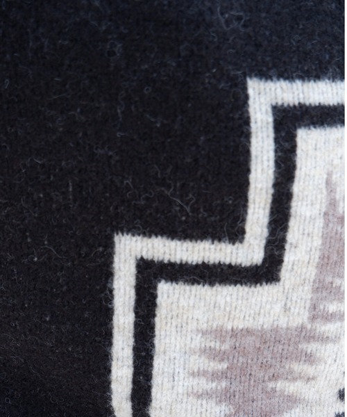 PENDLETON（ペンドルトン）の「PENDLETON/ペンドルトン Turtle Neck Pullover タートルネックプルオーバー　1575-6102（ニット/セーター・レディース・ブラック/ホワイト/サックスブルー・FREE）」の7枚目の写真