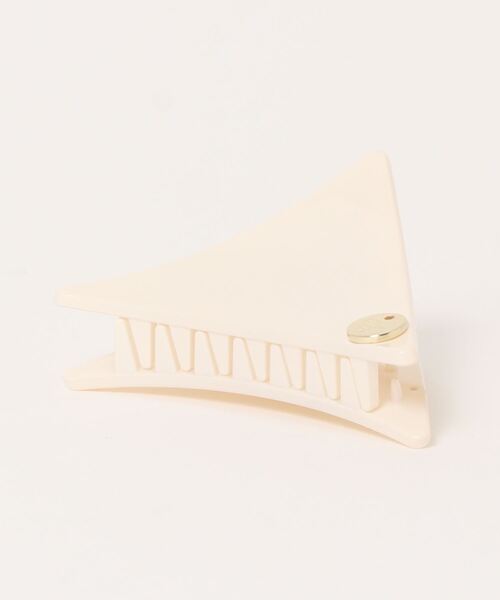 SLURR（スラ―）の「サンカクバンス（バレッタ/ヘアクリップ・レディース・オフホワイト/クリア・FREE）」の7枚目の写真