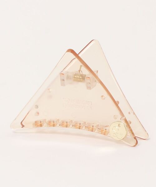 SLURR（スラ―）の「サンカクバンス（バレッタ/ヘアクリップ・レディース・オフホワイト/クリア・FREE）」の3枚目の写真