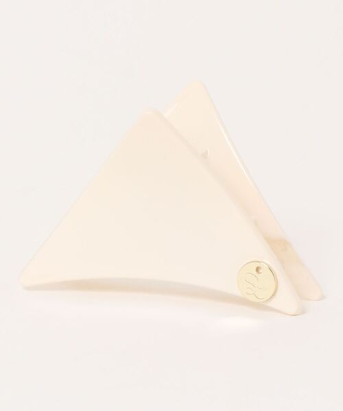 SLURR（スラ―）の「サンカクバンス（バレッタ/ヘアクリップ・レディース・オフホワイト/クリア・FREE）」の8枚目の写真