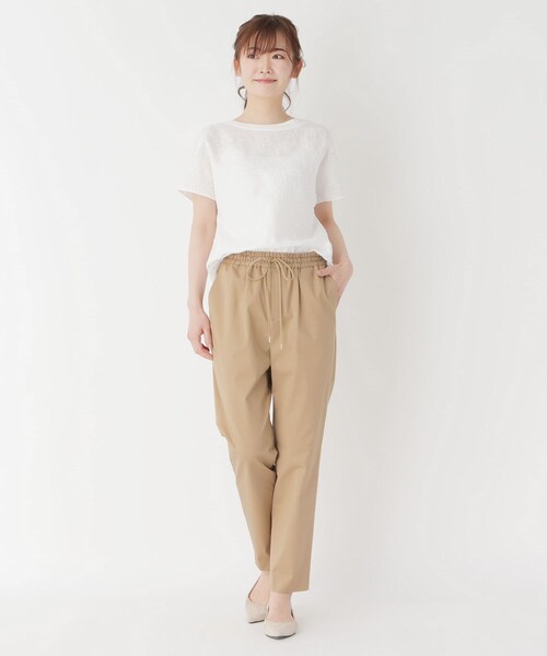 Airpapel（エアパペル）の「◆ツイルストレッチ（その他パンツ・レディース・カーキ/ネイビー/サンドベージュ・11/09/07）」の9枚目の写真