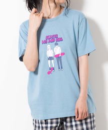 WEGO/boyandgirlプリントTシャツ