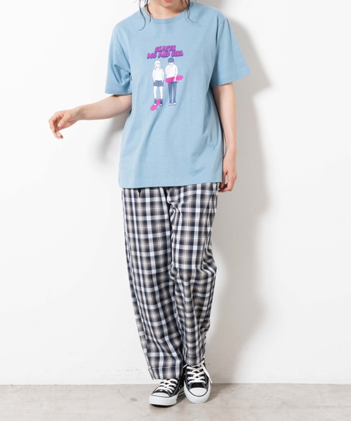 WEGO(ウィゴー)の「WEGO/boyandgirlプリントTシャツ(Tシャツ/カットソー・レディース・ブルー系その他・X-LARGE/LARGE/SMALL/MEDIUM)」の12枚目の写真