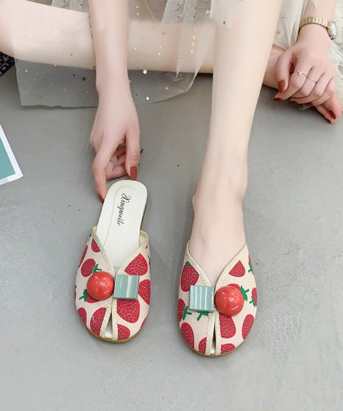aimoha（アイモハ）の「かわいい柄サンダル (SS)（サンダル・レディース・レッド系その他/イエロー/レッド系その他2・23.0cm/23.5cm/24.0cm/24.5cm/25.0cm）」の15枚目の写真
