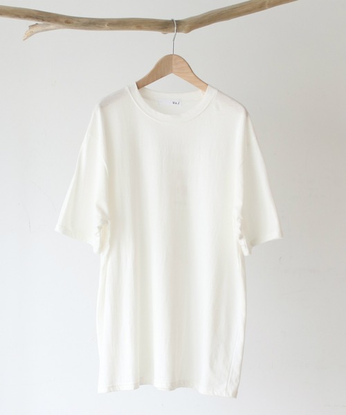 CANAL JEAN（キャナルジーン）の「via j(ヴィアジェイ) "I NEED"バックロゴ半袖Tシャツ（Tシャツ/カットソー・レディース・ホワイト/チャコールグレー・ONE SIZE）」の9枚目の写真