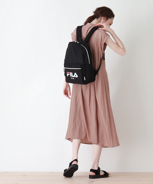 DRESKIP（ドレスキップ）の「◆【FILA別注】撥水リュック（バックパック/リュック・レディース・ブラック系4/グレー/ブラック・00）」の10枚目の写真