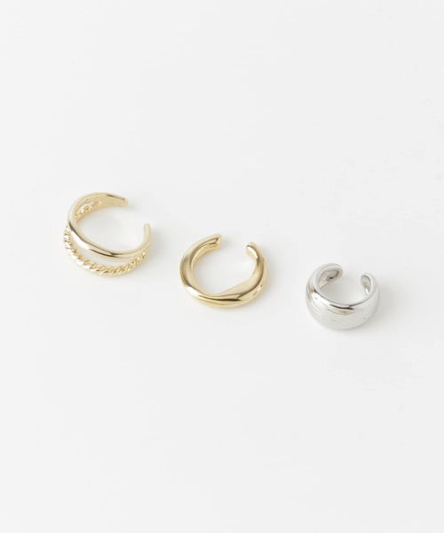 SMELLY（スメリー）の「3セットイヤカフ（イヤーカフ・レディース・ゴールド系その他・-）」の4枚目の写真