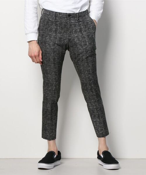 Stutostein Nolley's(シュテットシュタインノーリーズ)の「MODERNFITアンクルPT(その他パンツ・メンズ・ブラック/ブラック系その他/ライトグレー・MEDIUM/SMALL/X-LARGE/LARGE)」の1枚目の写真