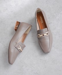 VIVIAN | 【2021年秋新作】ビット付きクリアヒールローファー(ローファー)